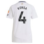 aston villa adidas away shirt 2024-25 – womens with konsa 4 printing Collection | Official Aston Villa Jerseys