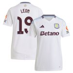 aston villa adidas away shirt 2024-25 – womens with leon 19 cup printing Collection | Official Aston Villa Jerseys