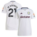 aston villa adidas away shirt 2024-25 – womens with m.asensio 21 printing Collection | Official Aston Villa Jerseys