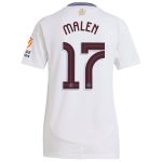 aston villa adidas away shirt 2024-25 – womens with malen 17 cup printing Collection | Official Aston Villa Jerseys
