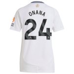 aston villa adidas away shirt 2024-25 – womens with onana 24 printing Collection | Official Aston Villa Jerseys