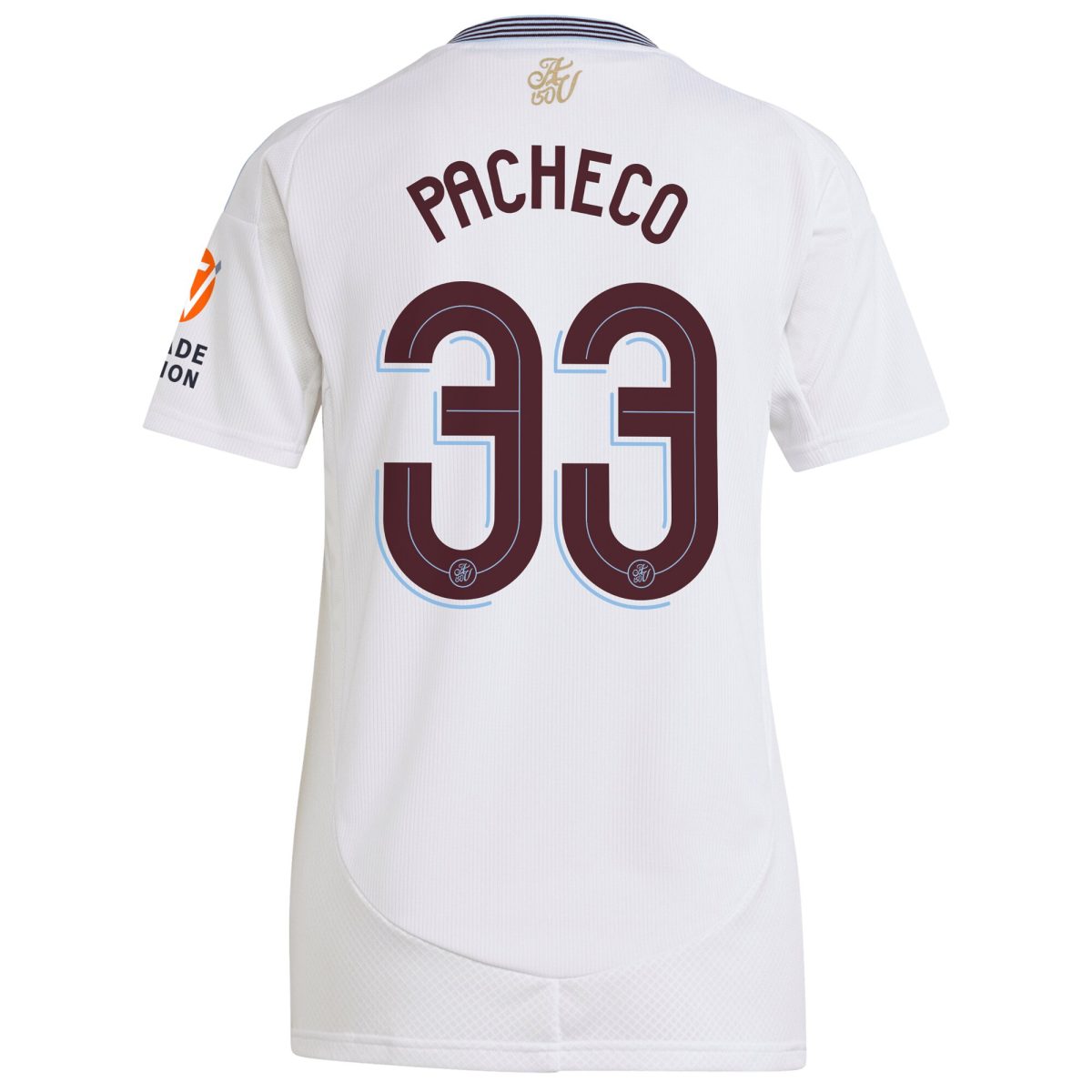 aston villa adidas away shirt 2024-25 – womens with pacheco 33 cup printing Collection | Official Aston Villa Jerseys