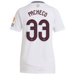 aston villa adidas away shirt 2024-25 – womens with pacheco 33 cup printing Collection | Official Aston Villa Jerseys
