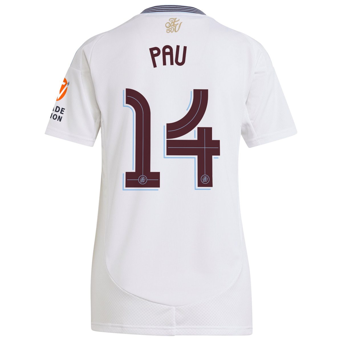 aston villa adidas away shirt 2024-25 – womens with pau 14 cup printing Collection | Official Aston Villa Jerseys