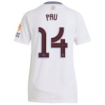 aston villa adidas away shirt 2024-25 – womens with pau 14 cup printing Collection | Official Aston Villa Jerseys