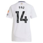 aston villa adidas away shirt 2024-25 – womens with pau 14 printing Collection | Official Aston Villa Jerseys