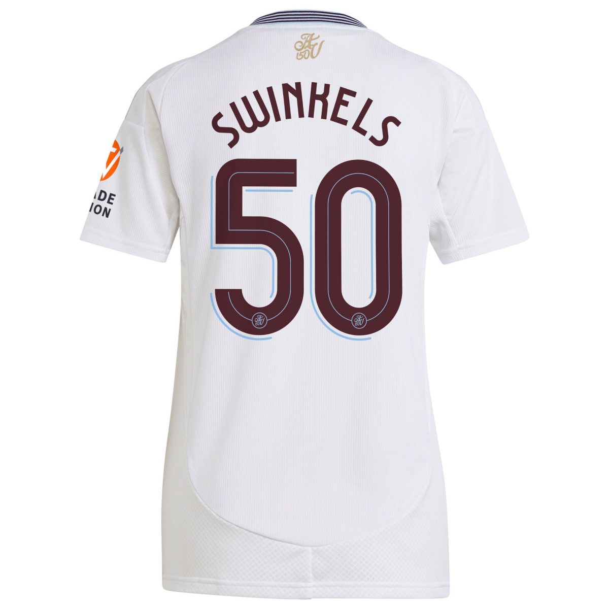 aston villa adidas away shirt 2024-25 – womens with swinkels 50 cup printing Collection | Official Aston Villa Jerseys