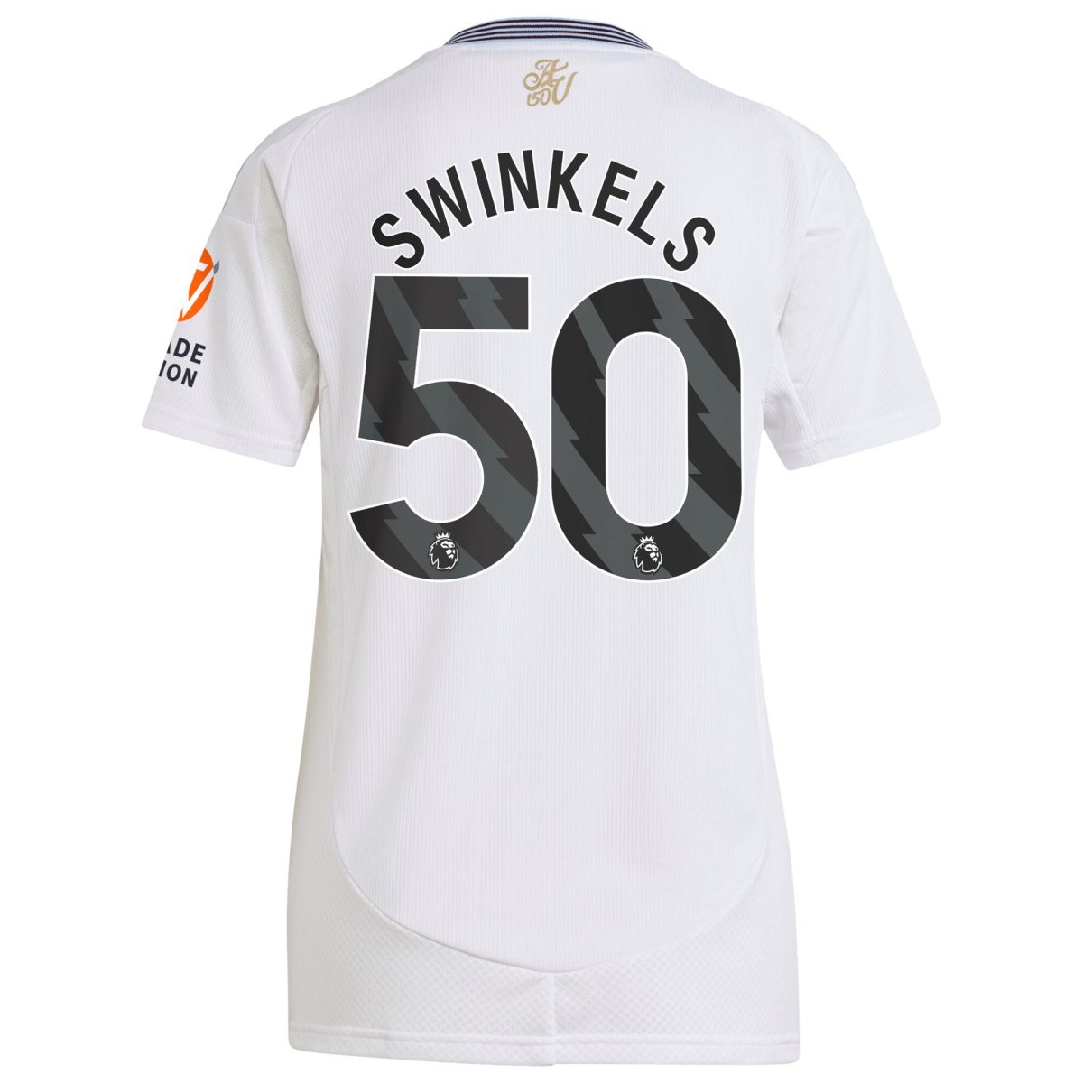 aston villa adidas away shirt 2024-25 – womens with swinkels 50 printing Collection | Official Aston Villa Jerseys