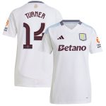 aston villa adidas away shirt 2024-25 – womens with turner 14 cup printing Collection | Official Aston Villa Jerseys