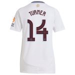 aston villa adidas away shirt 2024-25 – womens with turner 14 cup printing Collection | Official Aston Villa Jerseys