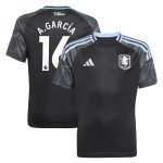 aston villa adidas away shirt 2025-26 – kids with a.garcía 16 printing Collection | Official Aston Villa Jerseys