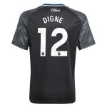 aston villa adidas away shirt 2025-26 – kids with digne 12 printing Collection | Official Aston Villa Jerseys