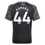 aston villa adidas away shirt 2025-26 – kids with kamara 44 printing Collection | Official Aston Villa Jerseys