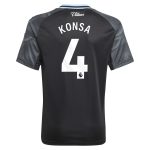 aston villa adidas away shirt 2025-26 – kids with konsa 4 printing Collection | Official Aston Villa Jerseys
