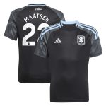 aston villa adidas away shirt 2025-26 – kids with maatsen 22 printing Collection | Official Aston Villa Jerseys