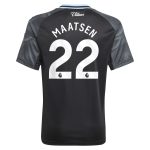 aston villa adidas away shirt 2025-26 – kids with maatsen 22 printing Collection | Official Aston Villa Jerseys