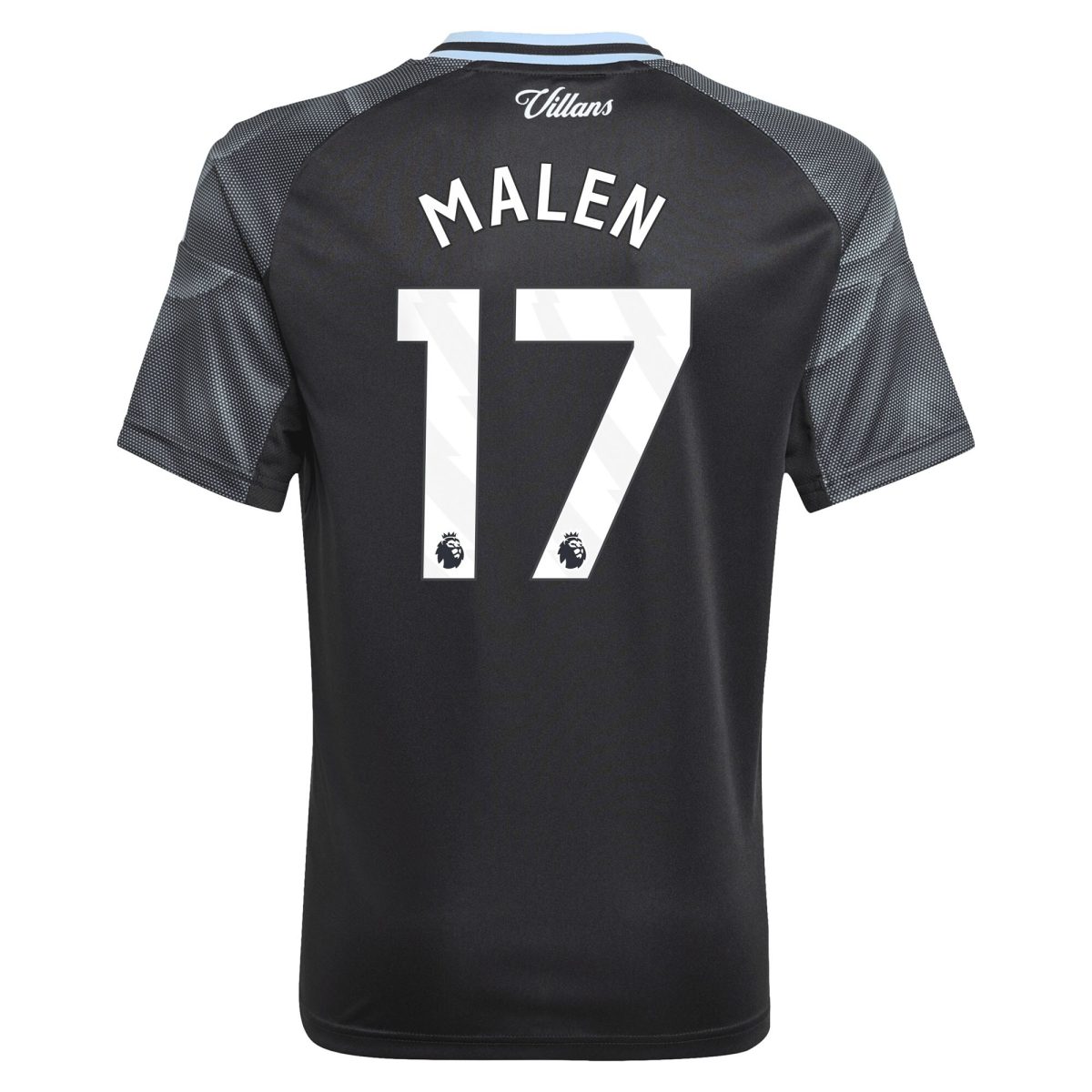 aston villa adidas away shirt 2025-26 – kids with malen 17 printing Collection | Official Aston Villa Jerseys