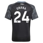 aston villa adidas away shirt 2025-26 – kids with onana 24 printing Collection | Official Aston Villa Jerseys