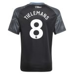 aston villa adidas away shirt 2025-26 – kids with tielemans 8 printing Collection | Official Aston Villa Jerseys