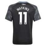 aston villa adidas away shirt 2025-26 – kids with watkins 11 printing Collection | Official Aston Villa Jerseys