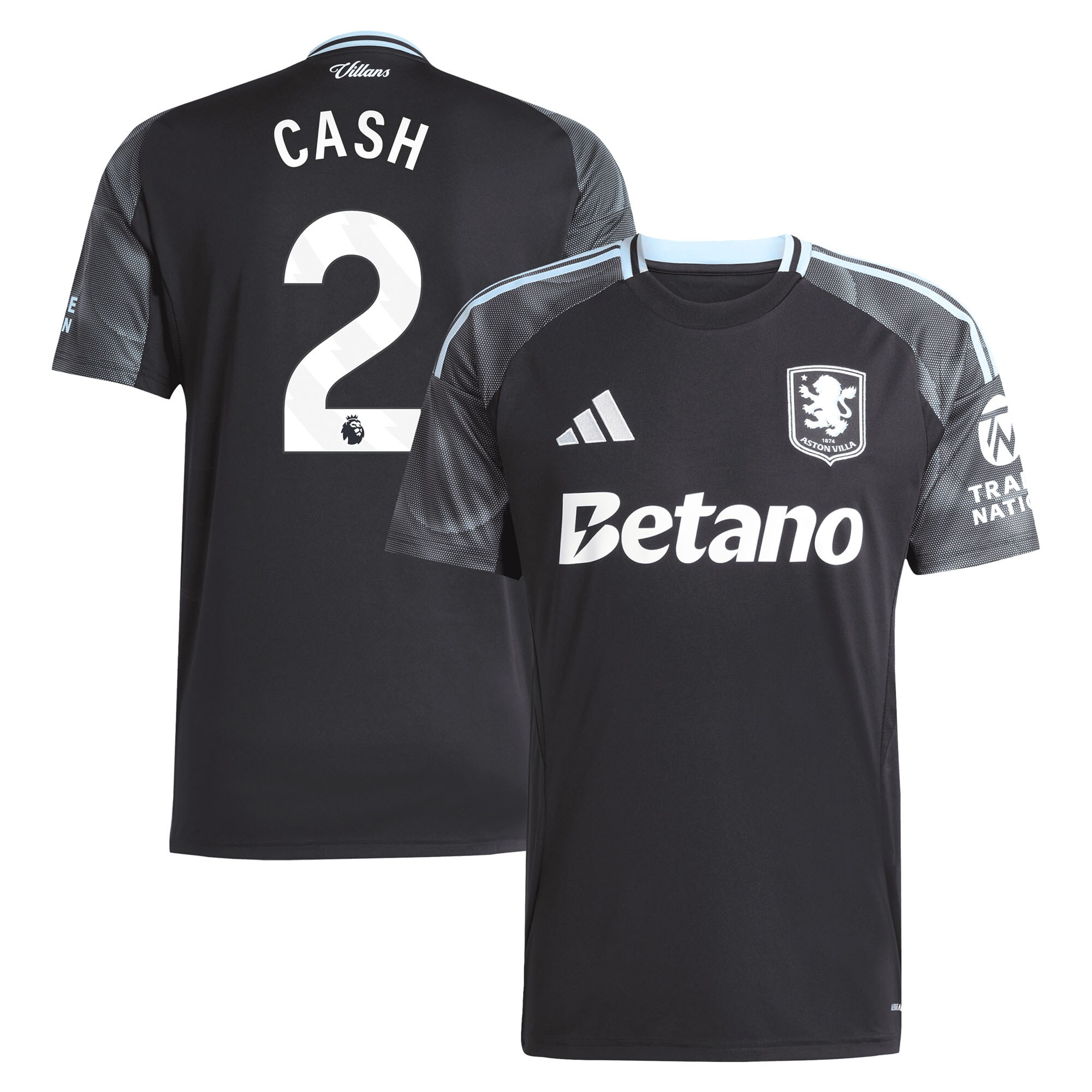 aston villa adidas away shirt 2025-26 with cash 2 printing Collection | Official Aston Villa Jerseys