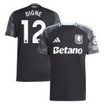 aston villa adidas away shirt 2025-26 with digne 12 printing Collection | Official Aston Villa Jerseys