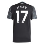 aston villa adidas away shirt 2025-26 with malen 17 printing Collection | Official Aston Villa Jerseys