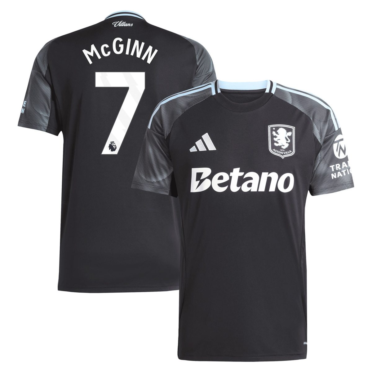 aston villa adidas away shirt 2025-26 with mcginn 7 printing Collection | Official Aston Villa Jerseys