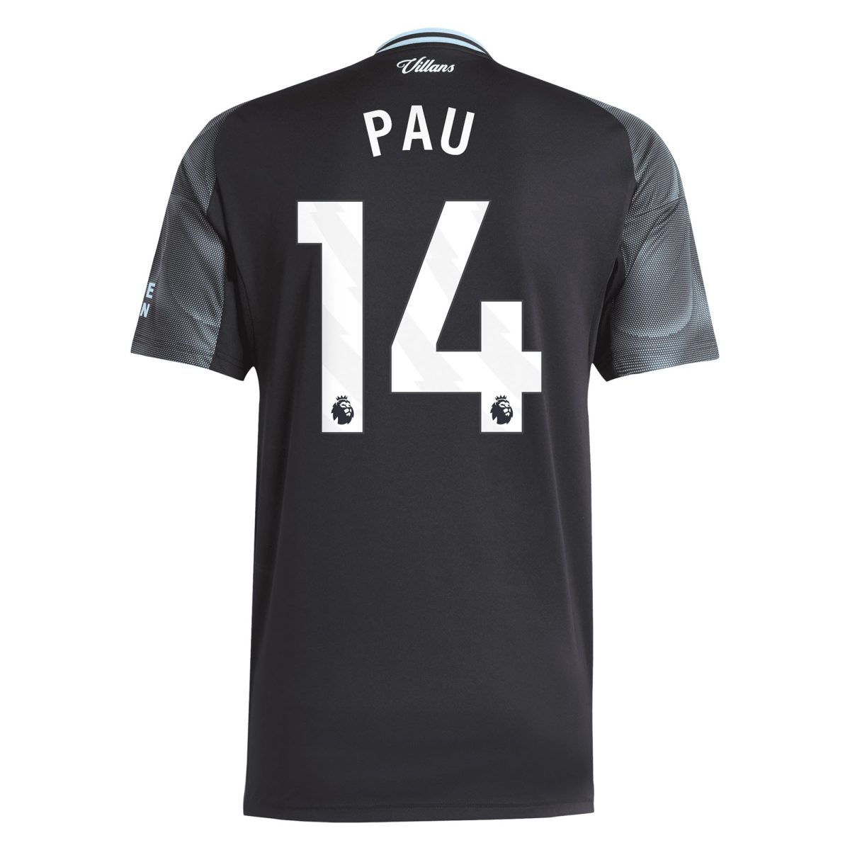 aston villa adidas away shirt 2025-26 with pau 14 printing Collection | Official Aston Villa Jerseys