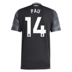 aston villa adidas away shirt 2025-26 with pau 14 printing Collection | Official Aston Villa Jerseys
