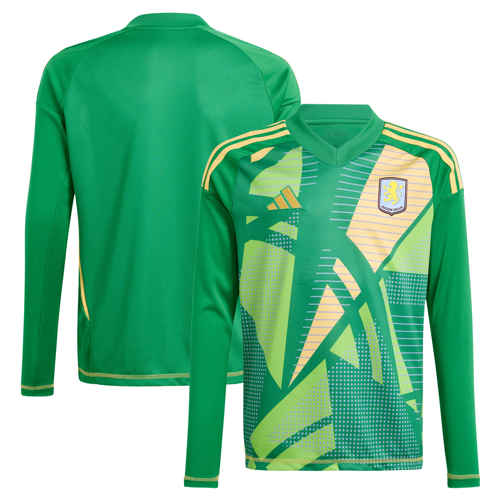 aston villa adidas goalkeeper shirt 2024-25 – long sleeve – kids – 201964011 Collection | Official Aston Villa Jerseys