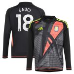 aston villa adidas goalkeeper shirt 2024-25 – long sleeve – kids with gauci 18 printing – 202029323 Collection | Official Aston Villa Jerseys