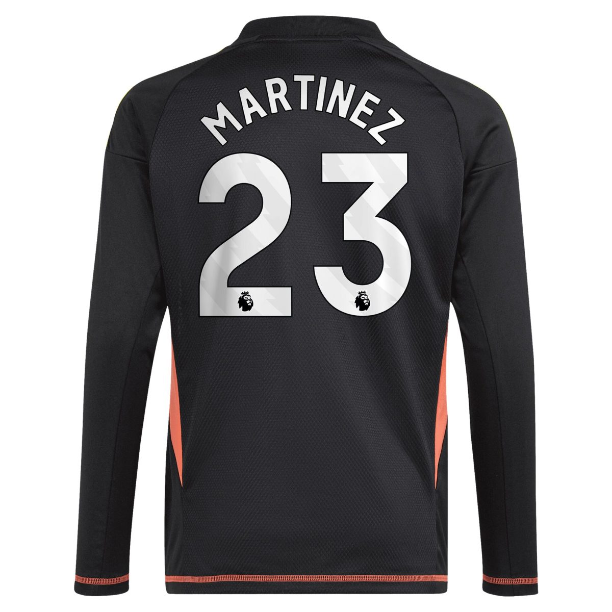 aston villa adidas goalkeeper shirt 2024-25 – long sleeve – kids with martinez 23 printing – 202029325 Collection | Official Aston Villa Jerseys