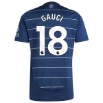 aston villa adidas goalkeeper shirt 2024-25 – long sleeve with gauci 18 printing – 202030972 Collection | Official Aston Villa Jerseys