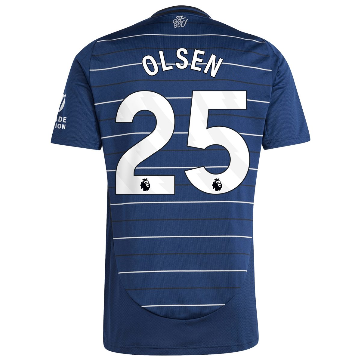 aston villa adidas goalkeeper shirt 2024-25 – long sleeve with olsen 25 printing – 202030975 Collection | Official Aston Villa Jerseys