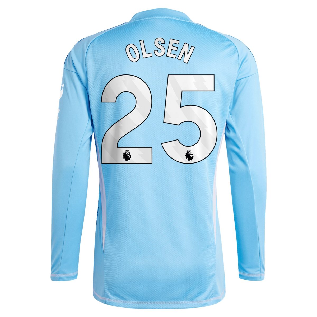 aston villa adidas goalkeeper shirt 2024-25 – long sleeve with olsen 25 printing – 202030976 Collection | Official Aston Villa Jerseys