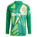 aston villa adidas goalkeeper shirt 2024-25 – long sleeve with olsen 25 printing Collection | Official Aston Villa Jerseys