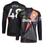 aston villa adidas goalkeeper shirt 2024-25 – long sleeve with zych 48 printing – 202153090 Collection | Official Aston Villa Jerseys