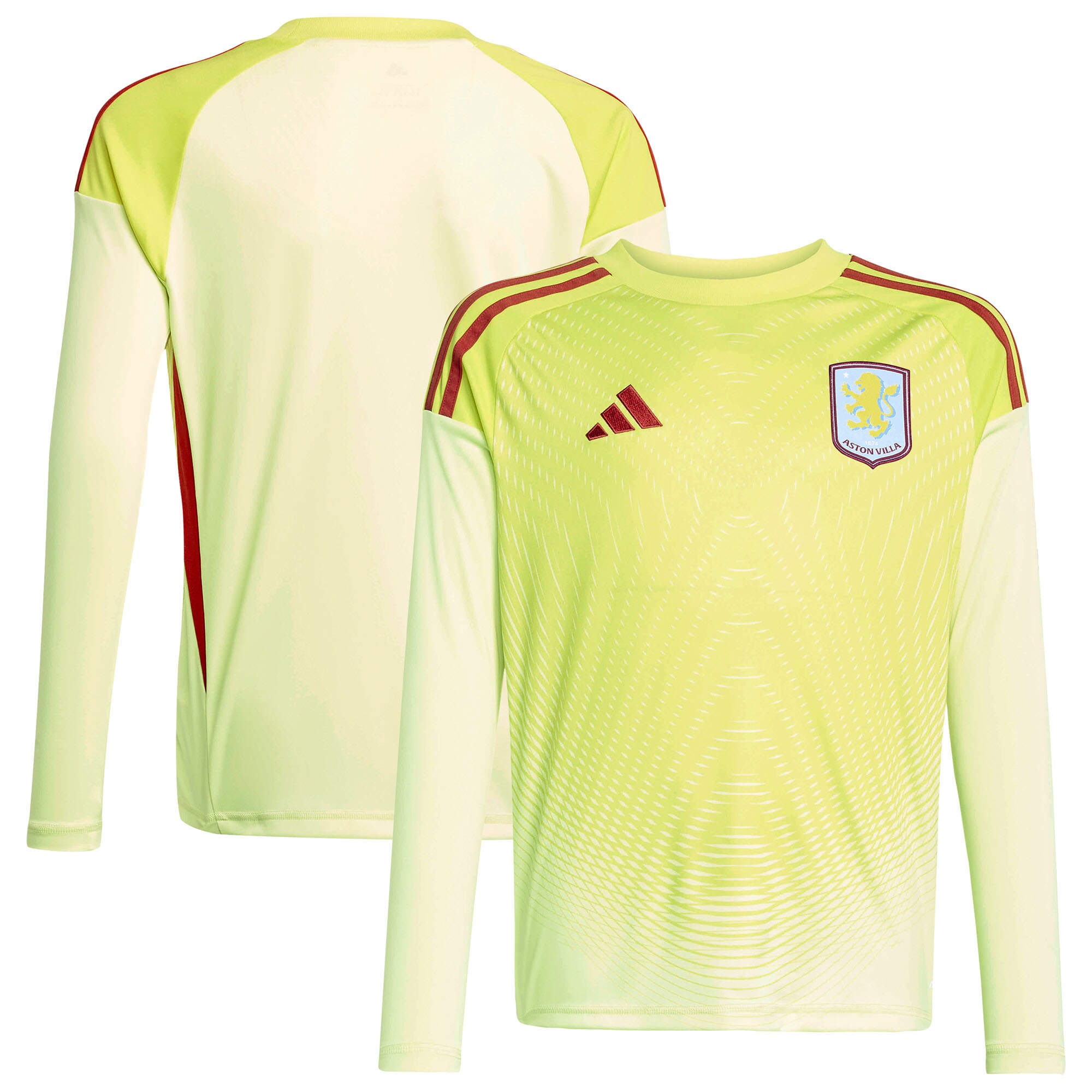 aston villa adidas goalkeeper shirt 2025-26 – long sleeve – kids Collection | Official Aston Villa Jerseys
