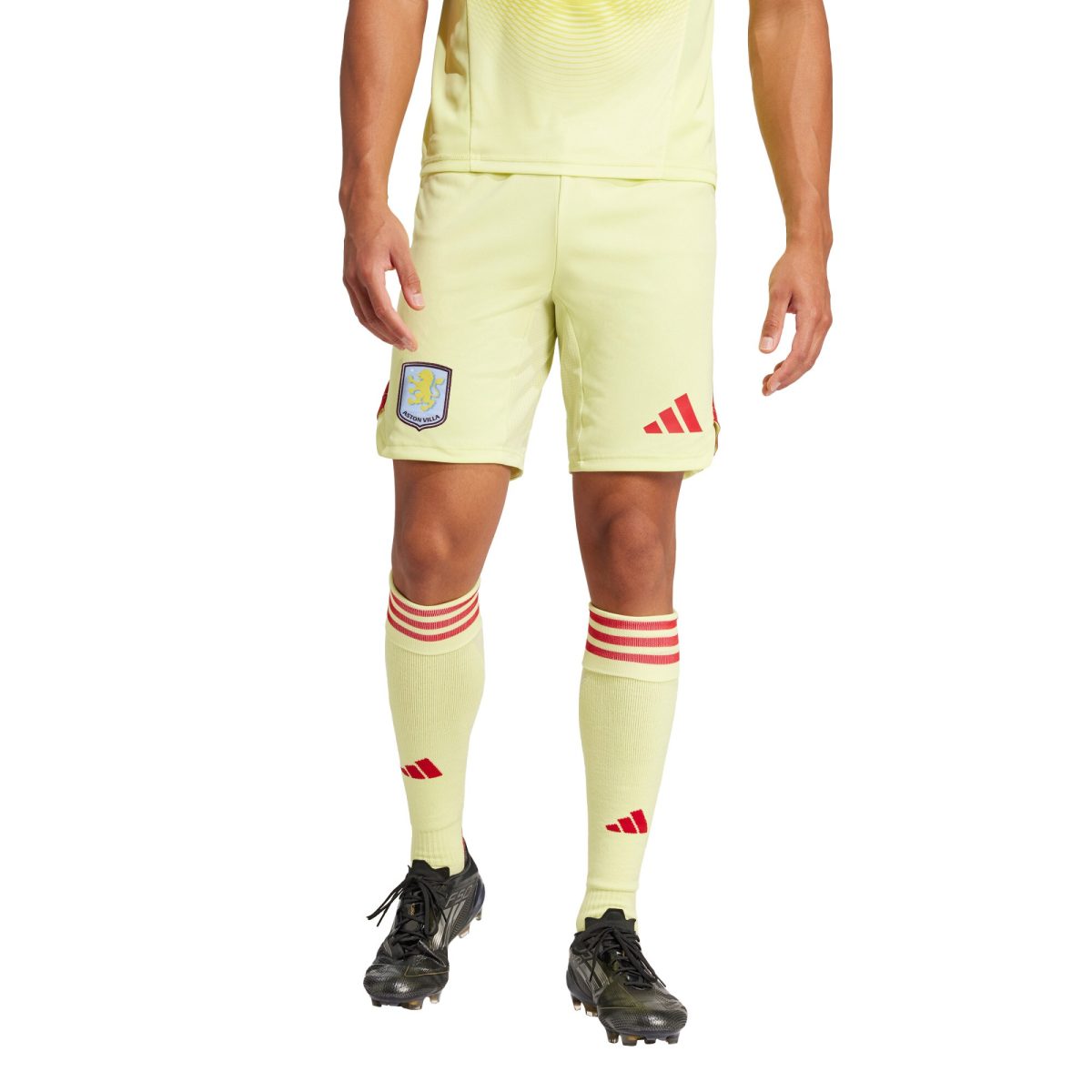 aston villa adidas goalkeeper shorts 2025-26 with custom printing Collection | Official Aston Villa Jerseys