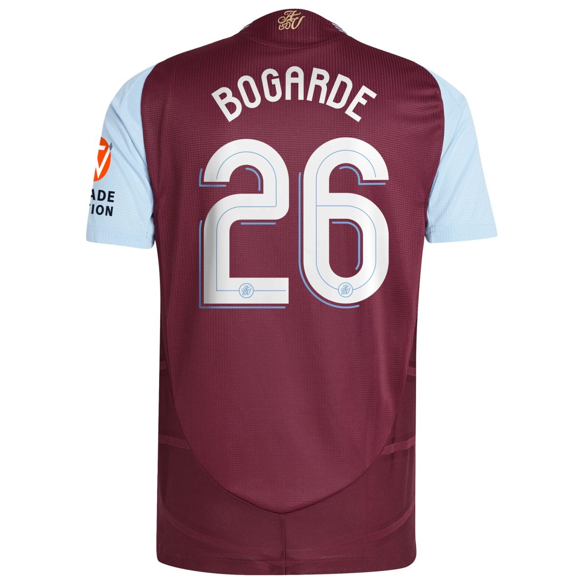 aston villa adidas home authentic shirt 2024-25 with bogarde 26 cup printing Collection | Official Aston Villa Jerseys