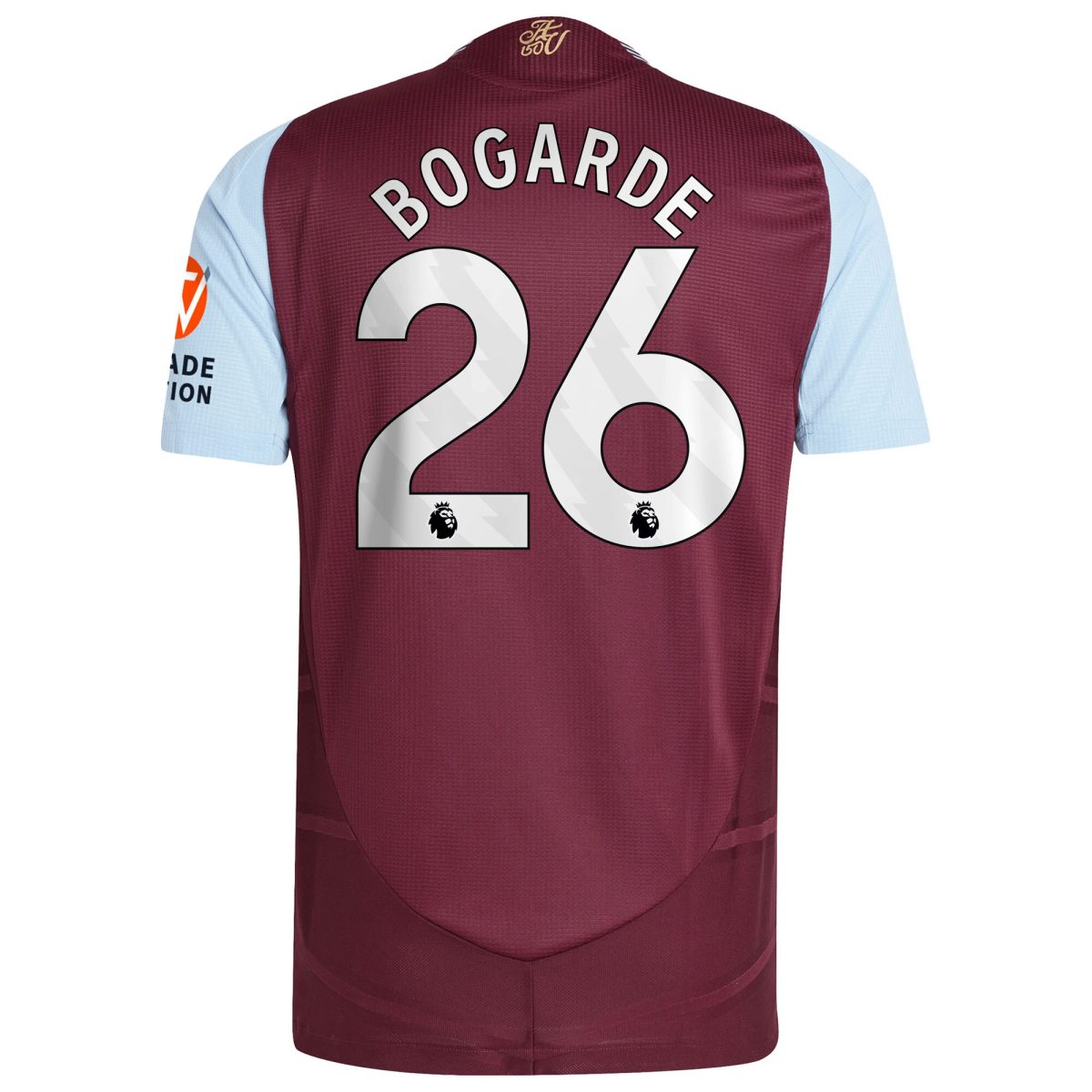 aston villa adidas home authentic shirt 2024-25 with bogarde 26 printing Collection | Official Aston Villa Jerseys