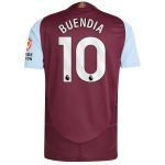 aston villa adidas home authentic shirt 2024-25 with buendia 10 printing Collection | Official Aston Villa Jerseys