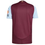 aston villa adidas home authentic shirt 2024-25 with custom printing Collection | Official Aston Villa Jerseys