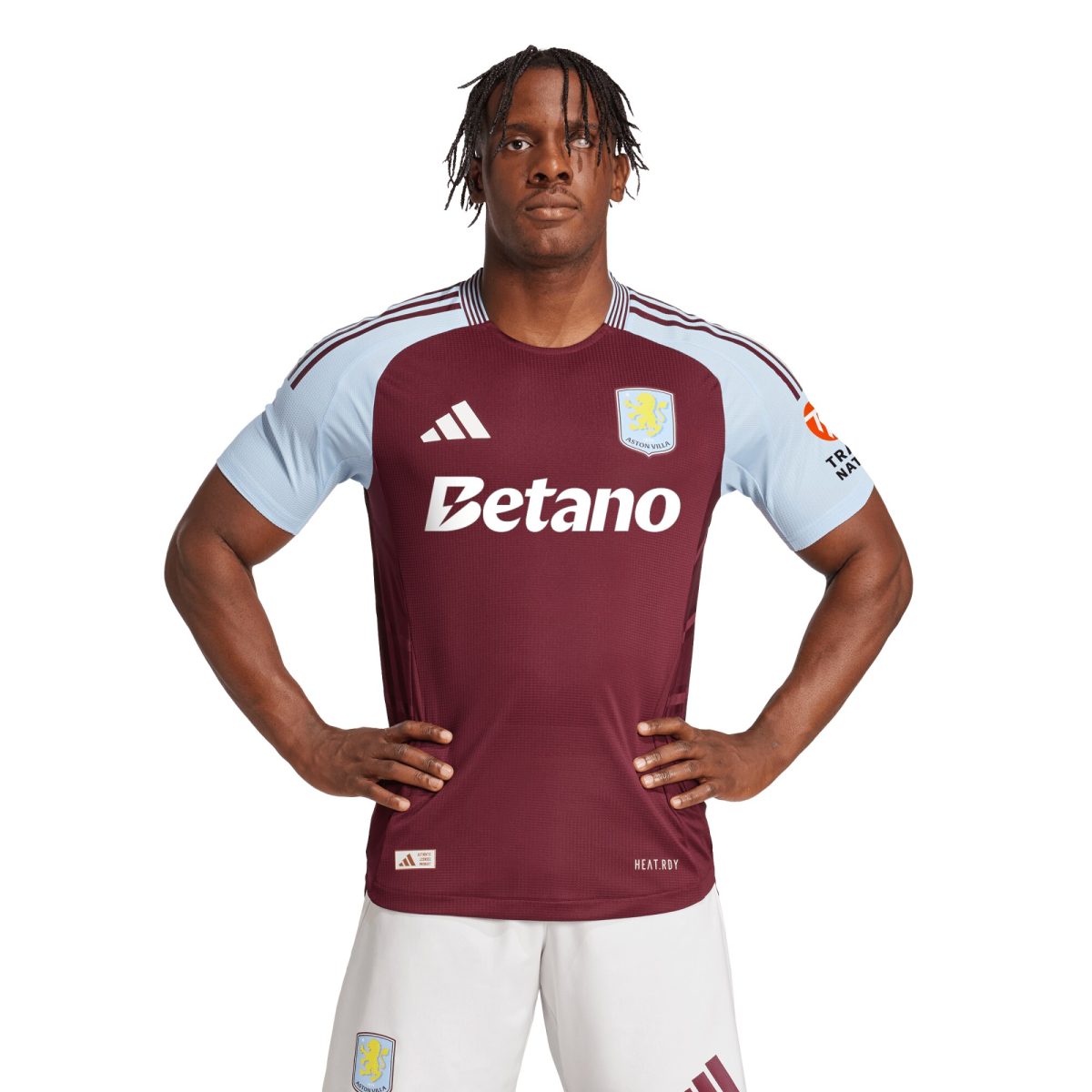 aston villa adidas home authentic shirt 2024-25 with custom printing Collection | Official Aston Villa Jerseys