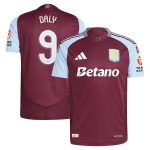 aston villa adidas home authentic shirt 2024-25 with daly 9 cup printing Collection | Official Aston Villa Jerseys