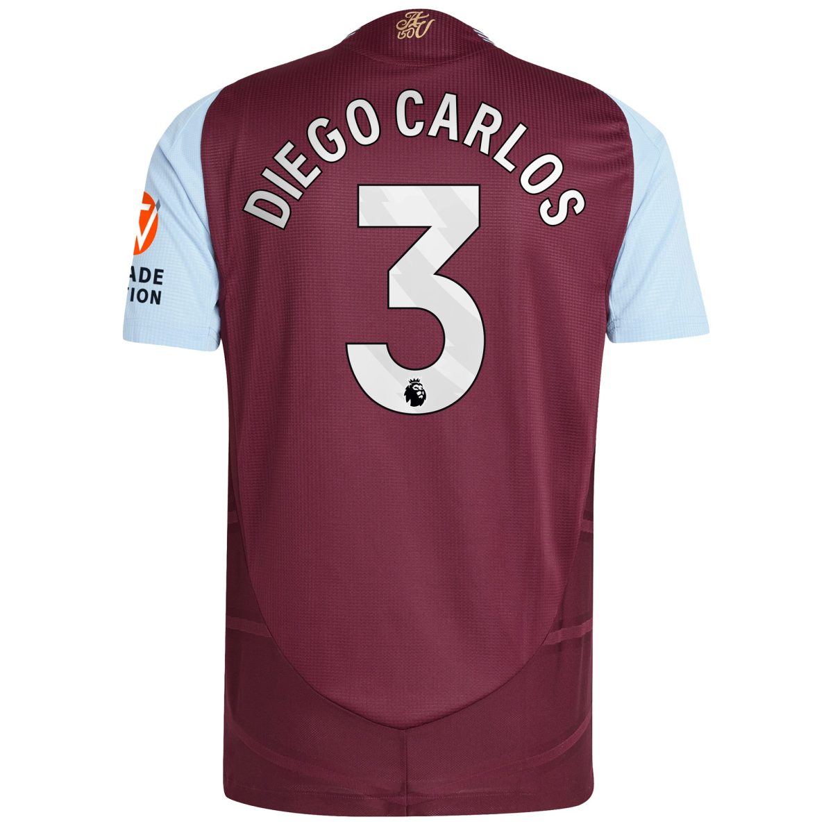 aston villa adidas home authentic shirt 2024-25 with diego carlos 3 printing Collection | Official Aston Villa Jerseys