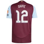 aston villa adidas home authentic shirt 2024-25 with digne 12 cup printing Collection | Official Aston Villa Jerseys