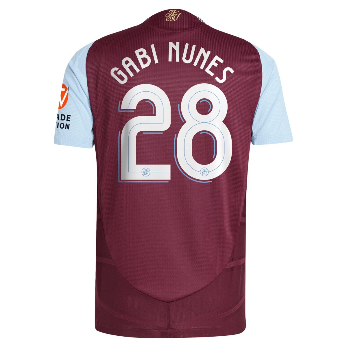 aston villa adidas home authentic shirt 2024-25 with gabi nunes 28 cup printing Collection | Official Aston Villa Jerseys