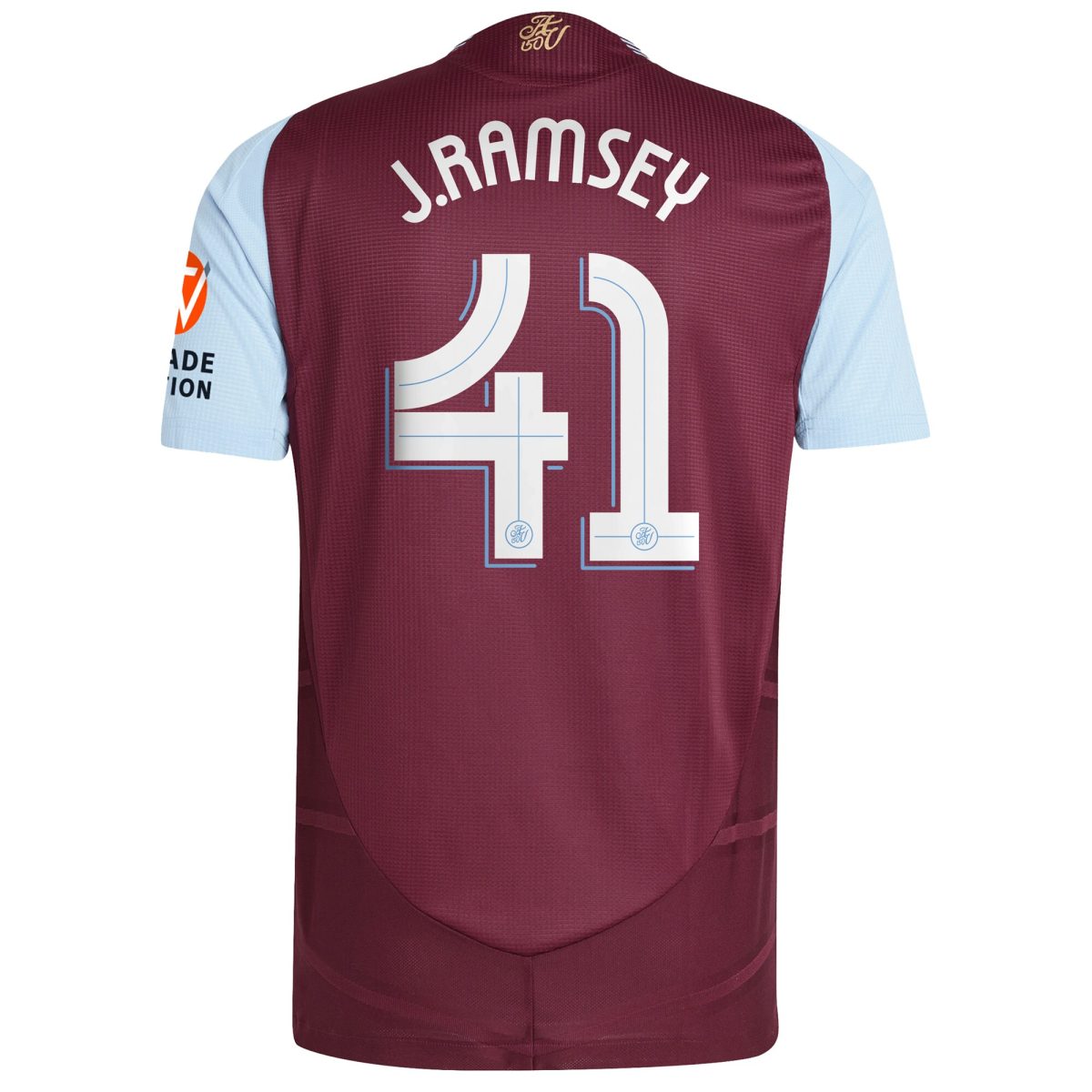 aston villa adidas home authentic shirt 2024-25 with j. ramsey 41 cup printing Collection | Official Aston Villa Jerseys